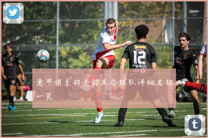 意甲俱乐部全称及各球队详细名称一览